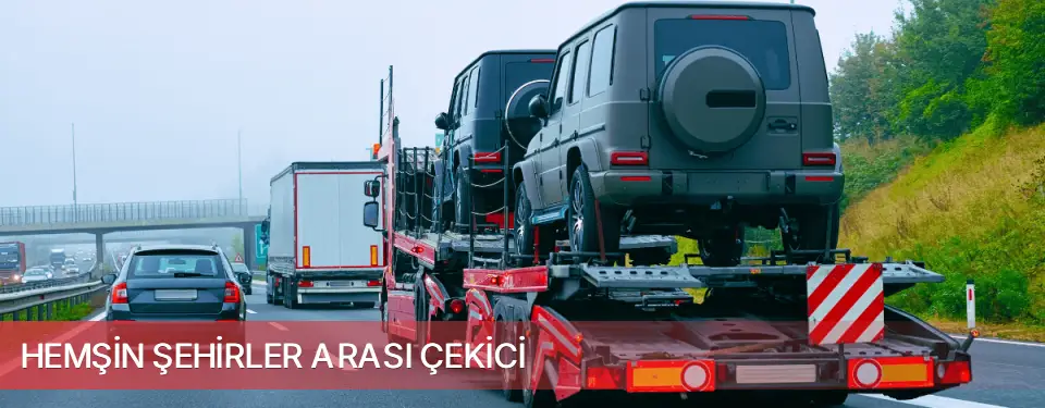 Hemşin İlçemi Şehirler Arası Çekici
